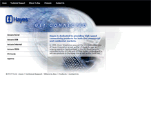 Tablet Screenshot of hayesmicro.com